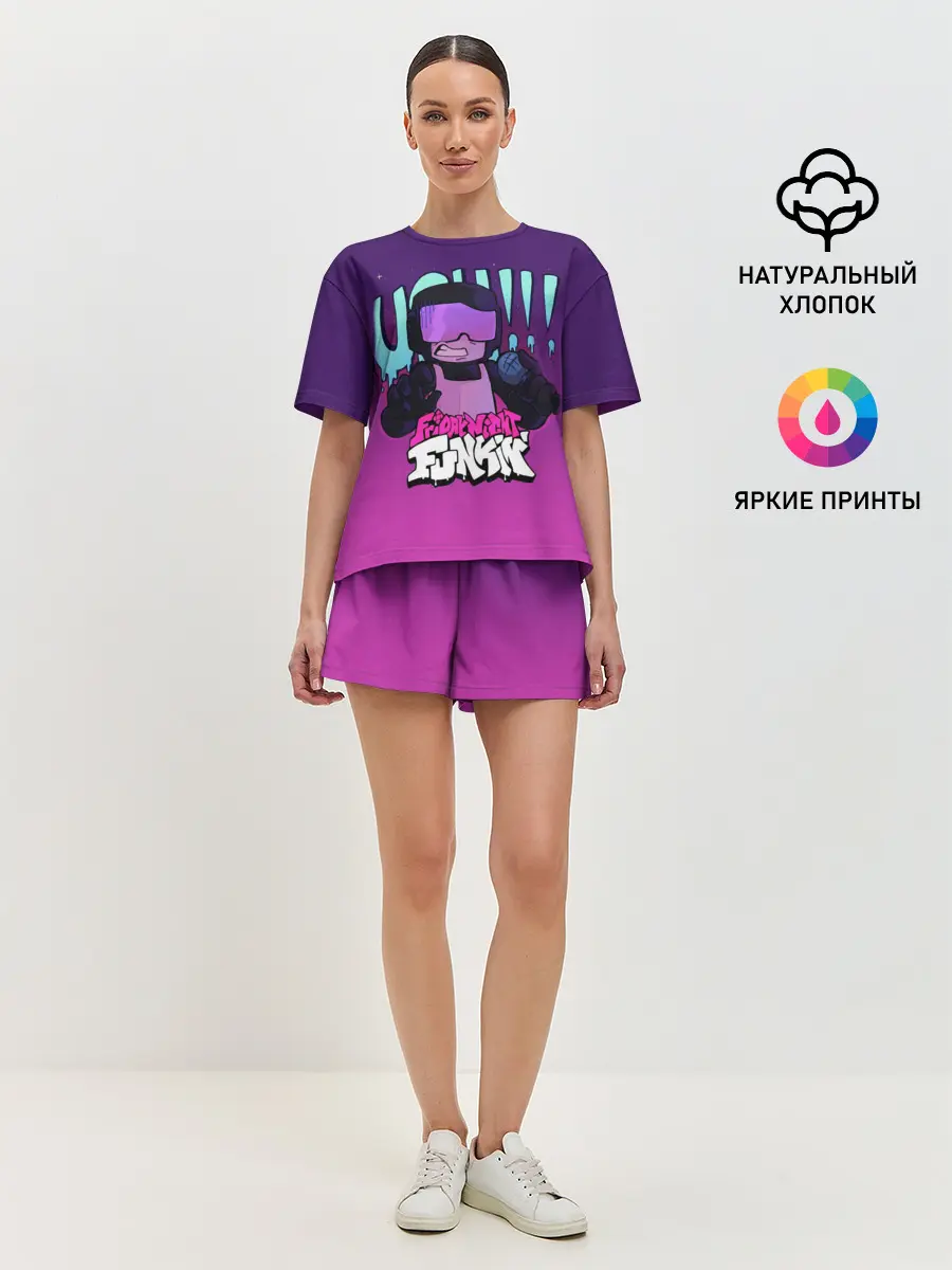 Женская пижама с шортами / Сержант Джон Капитан