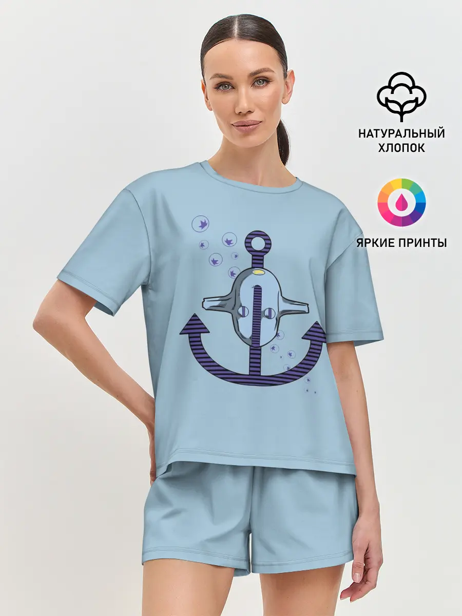 Женская пижама с шортами / Soft & Wet. JoJo