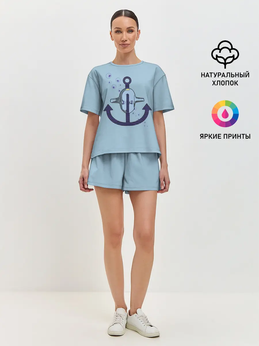 Женская пижама с шортами / Soft & Wet. JoJo