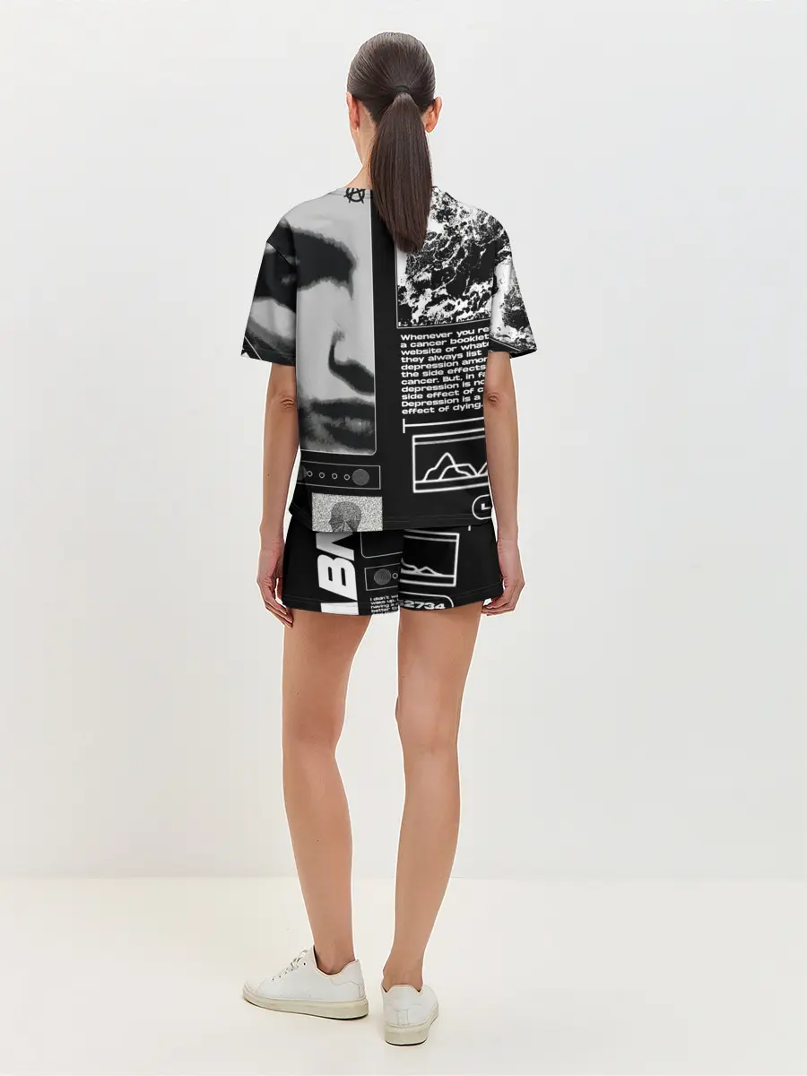 Женская пижама с шортами / Abnormal