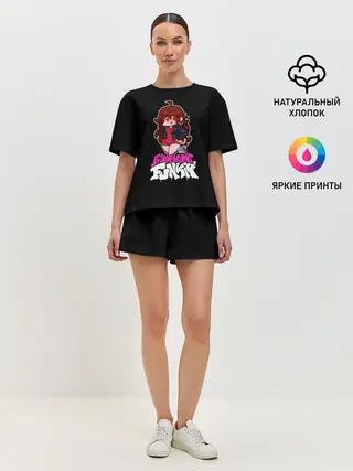 Женская пижама с шортами / ГЕРЛФРЕНД FNF