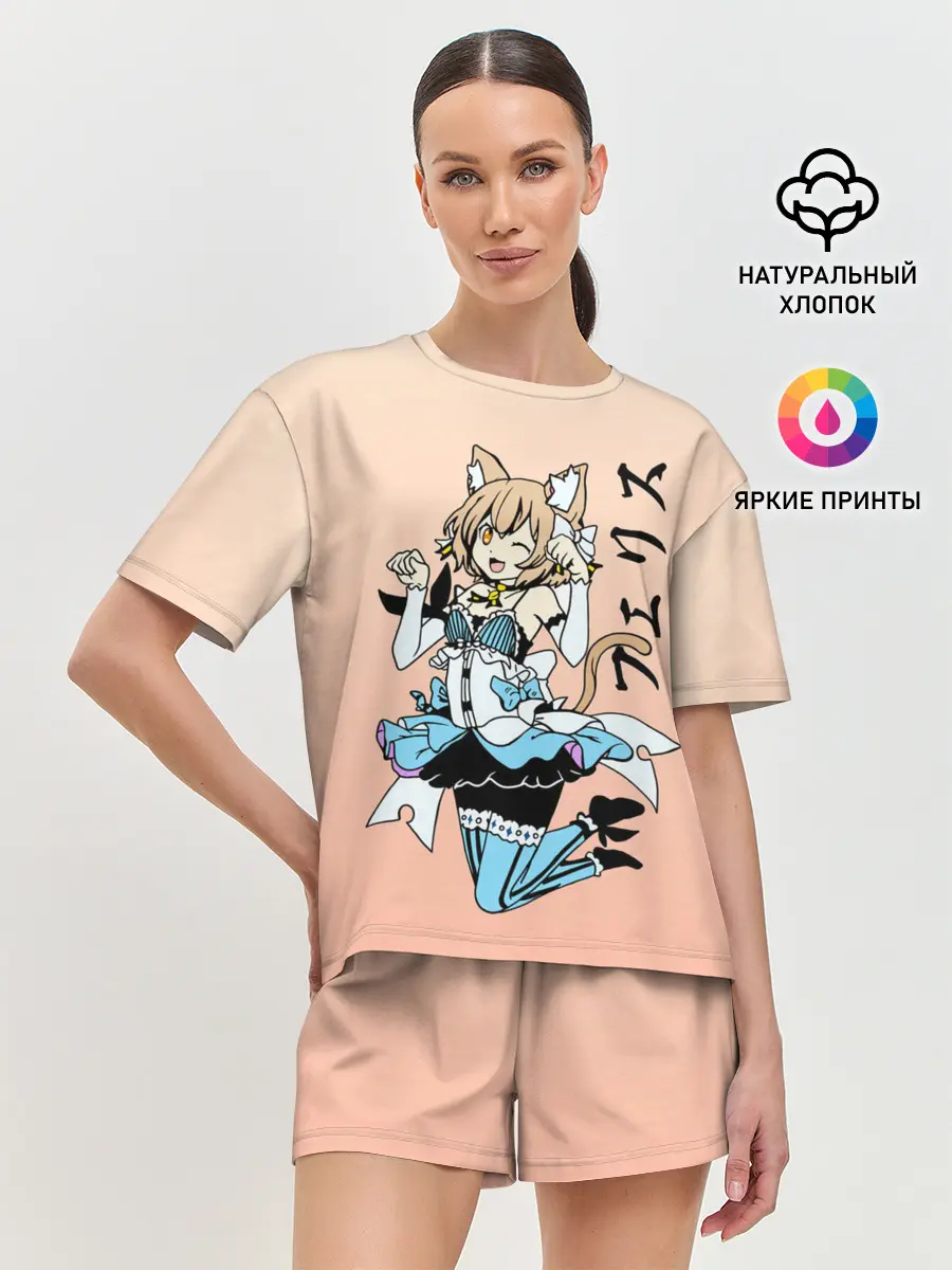 Женская пижама с шортами / Феликс Аргайл, Re: Zero