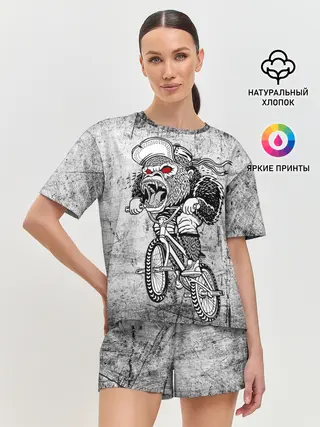 Женская пижама с шортами / Junk Ride