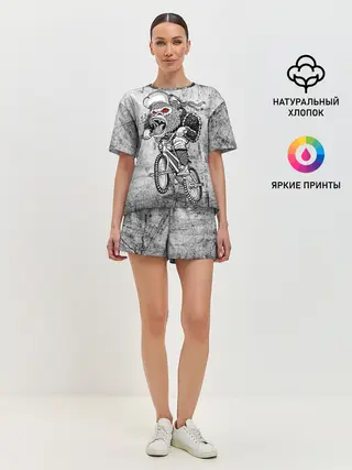 Женская пижама с шортами / Junk Ride