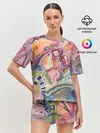 Женская пижама с шортами / MULT