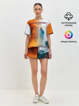 Женская пижама с шортами / Рик Декард и Кей BR2049