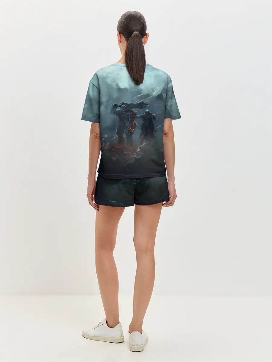 Женская пижама с шортами / Darksiders | Гнев Войны