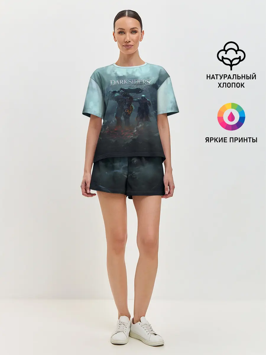 Женская пижама с шортами / Darksiders | Гнев Войны