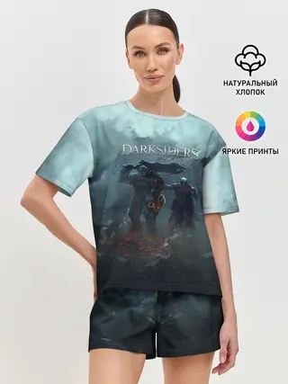 Женская пижама с шортами / Darksiders | Гнев Войны