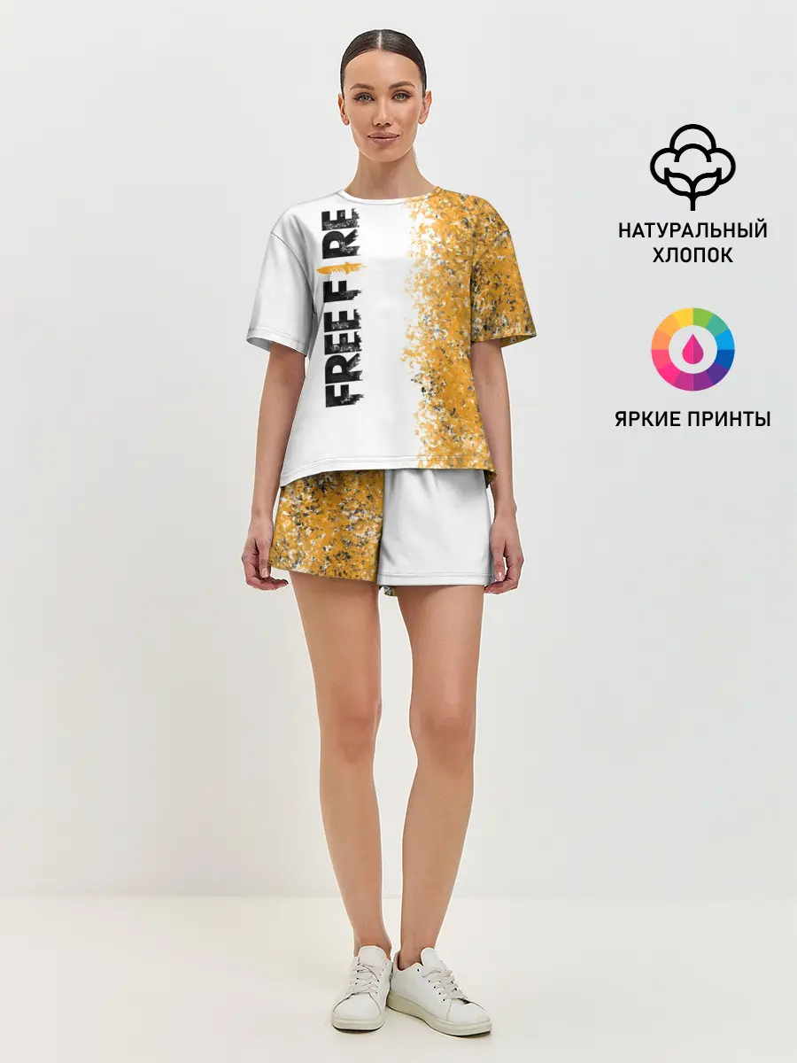 Женская пижама с шортами / FREE FIRE