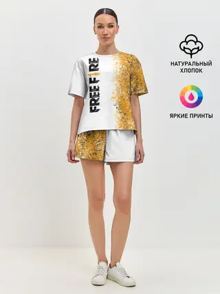 Женская пижама с шортами / FREE FIRE