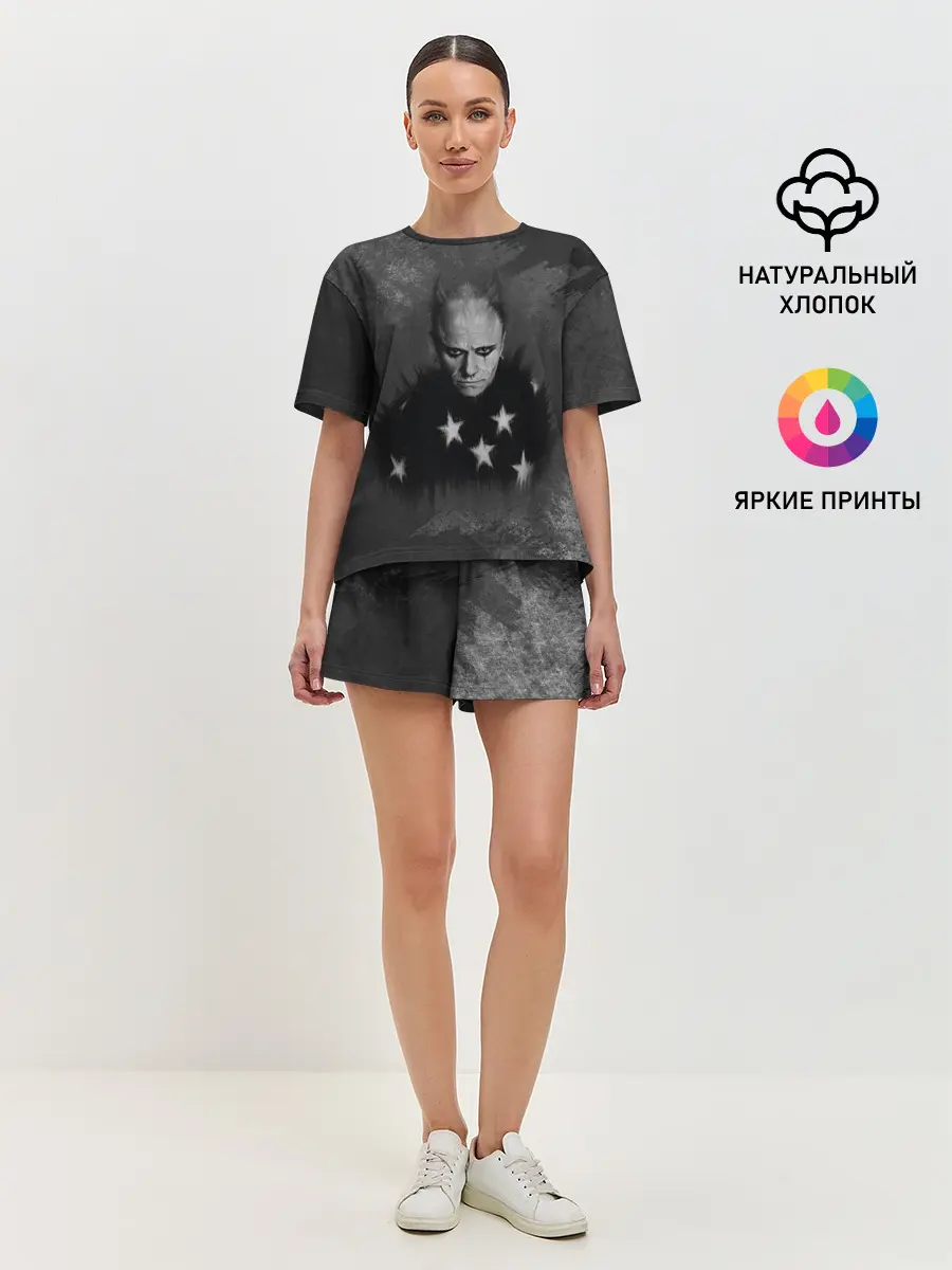 Женская пижама с шортами / Keith Charles Flint | Кит Флинт