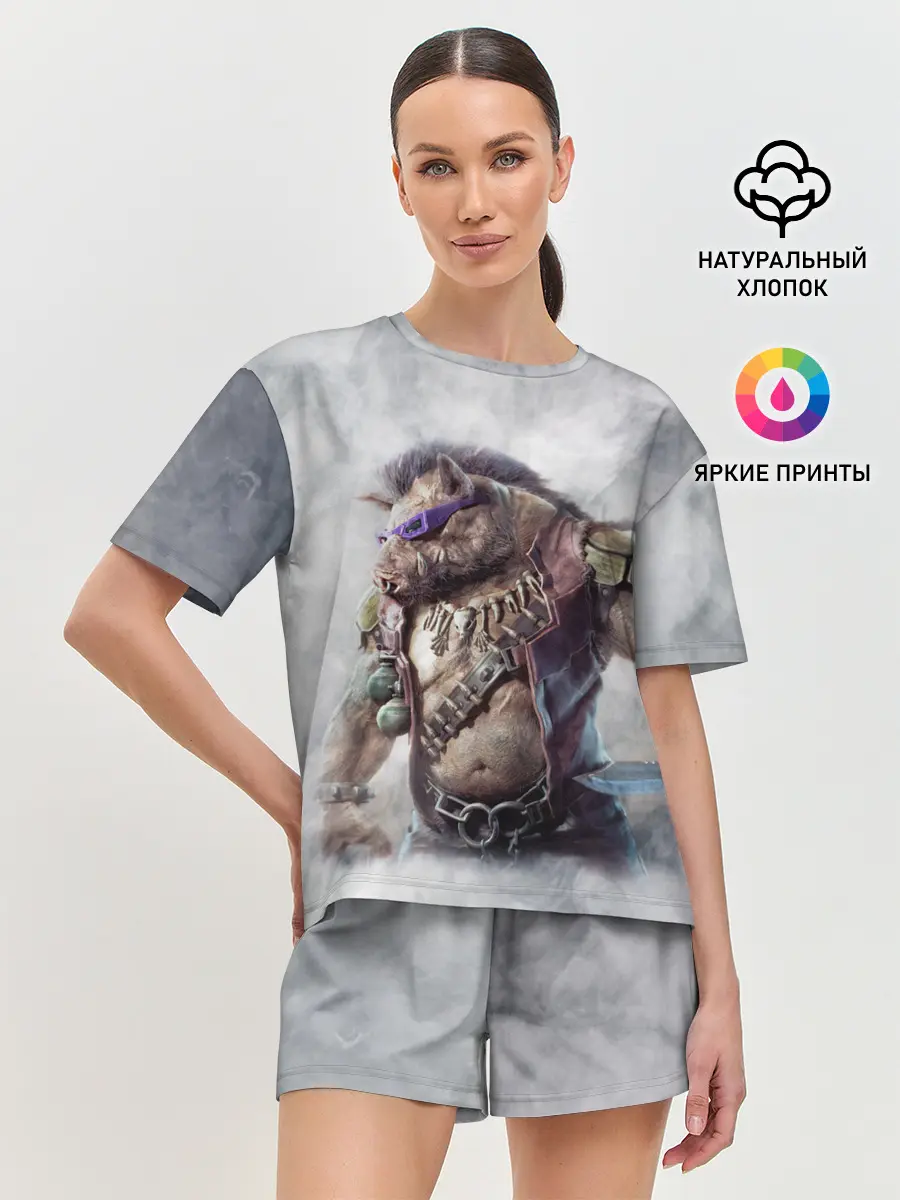 Женская пижама с шортами / БИБОП | BIBOP | TNT