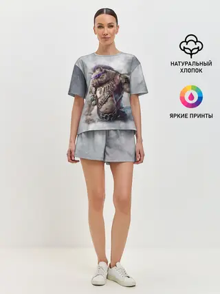 Женская пижама с шортами / БИБОП | BIBOP | TNT