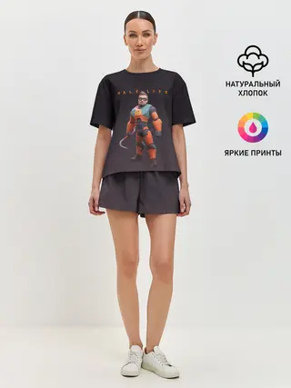 Женская пижама с шортами / FREEMAN | ФРИМАН | HALF LIFE