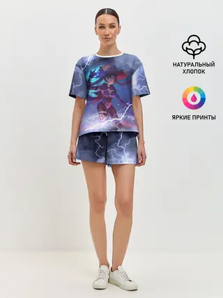 Женская пижама с шортами / Genshin Impact | Геншин Импакт