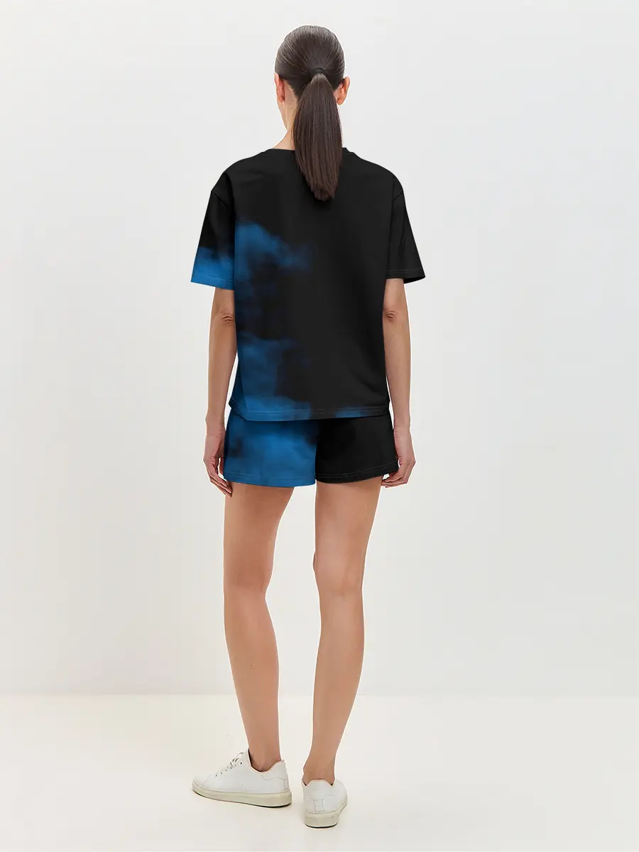 Женская пижама с шортами / Пикник СТЕКЛО