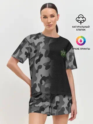 Женская пижама с шортами / OSKOM | DAYZ | ДЕЙЗИ