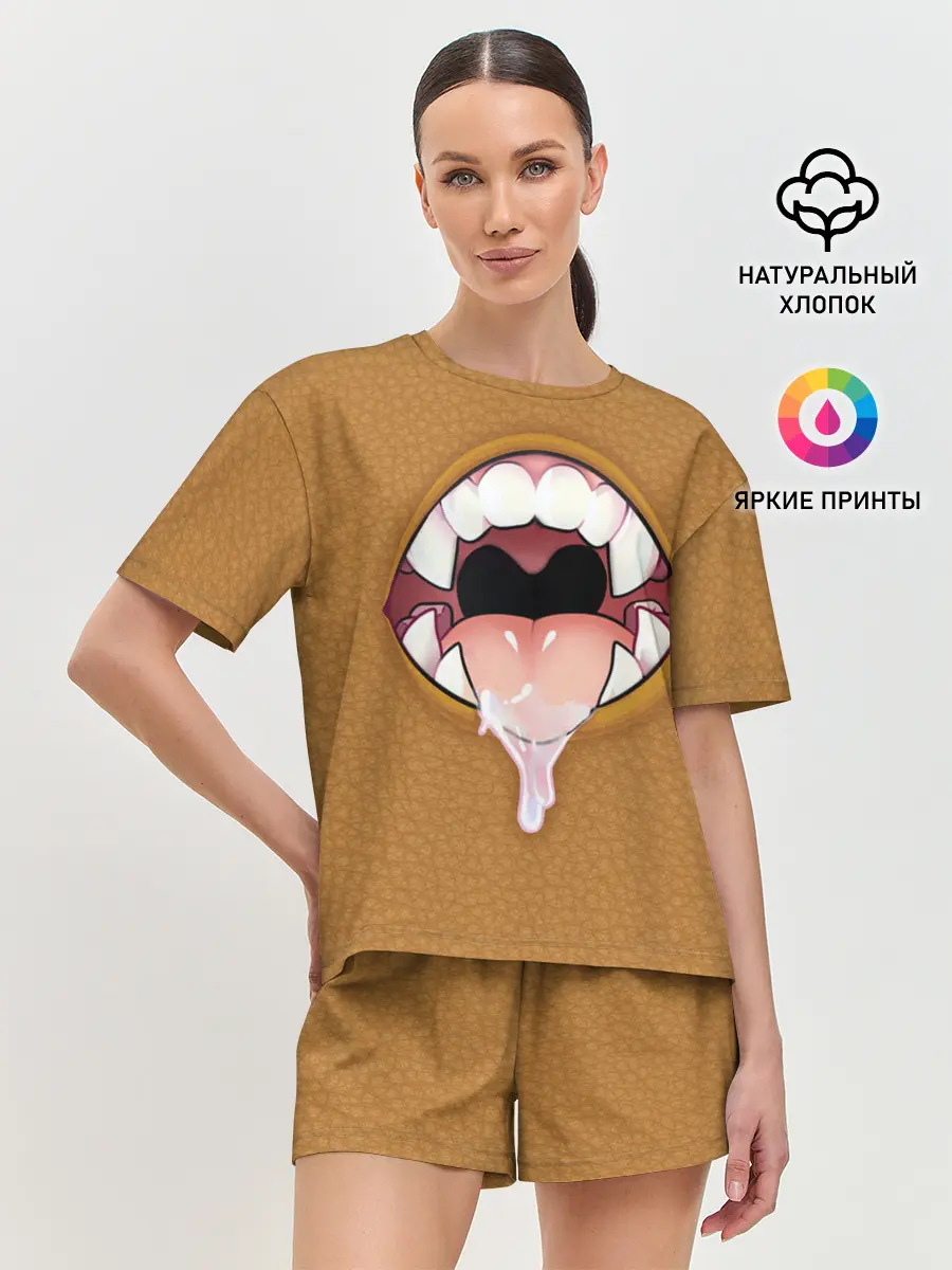 Женская пижама с шортами / SCP 101