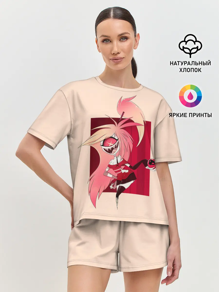 Женская пижама с шортами / Милаха Черри