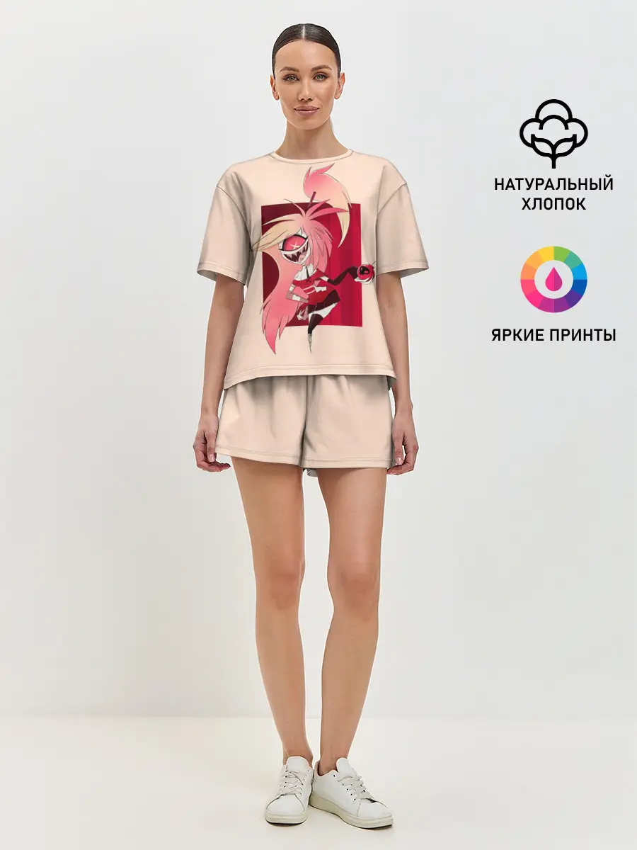 Женская пижама с шортами / Милаха Черри