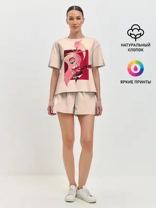 Женская пижама с шортами / Милаха Черри