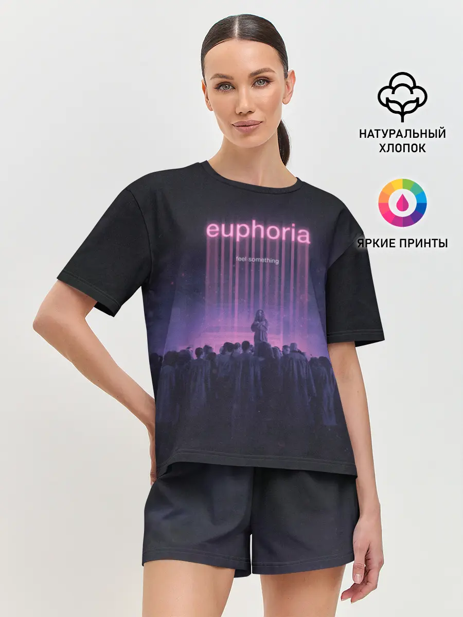 Женская пижама с шортами / Что-нибудь почувствуй