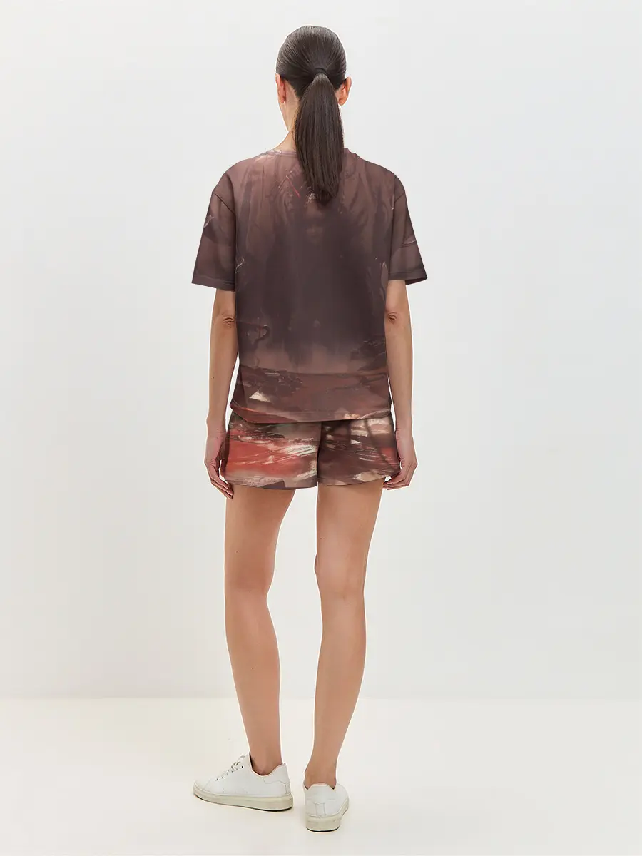 Женская пижама с шортами / Demon Tsushima | Демон