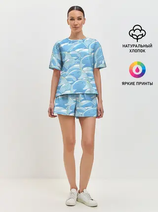 Женская пижама с шортами / О МОЕМ ПЕРЕРОЖДЕНИЕ В СЛИЗЬ