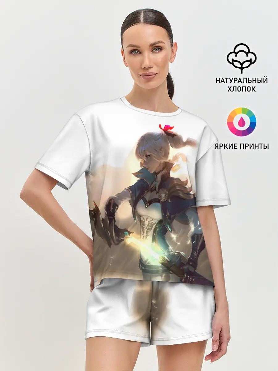 Женская пижама с шортами / GENSHIN IMPACT ДЕВУШКА