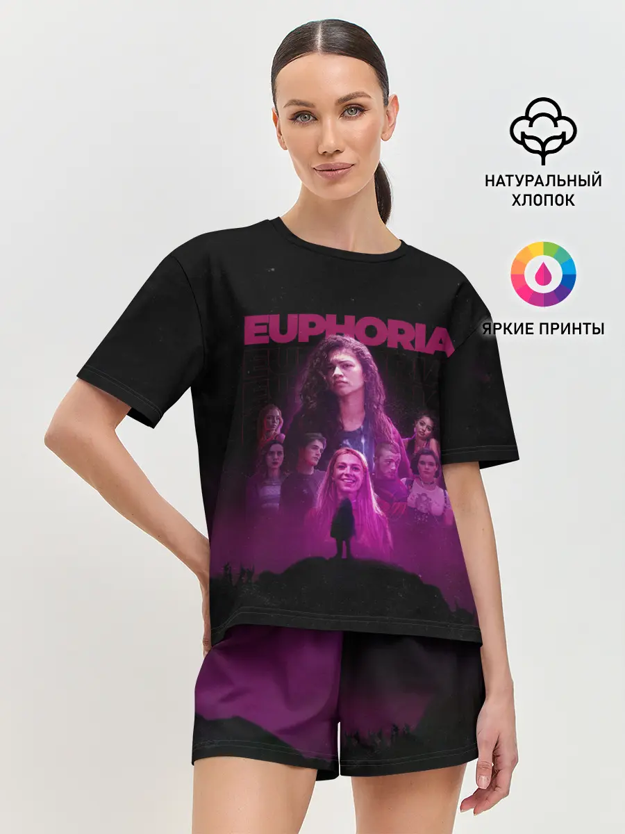 Женская пижама с шортами / Euphoria team