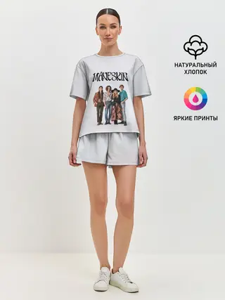 Женская пижама с шортами / Maneskin