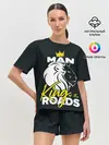 Женская пижама с шортами / Man king of the roads