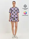 Женская пижама с шортами / Авокадо паттерн