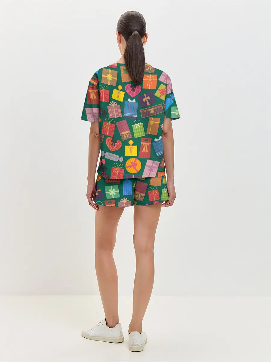 Женская пижама с шортами / Подарки