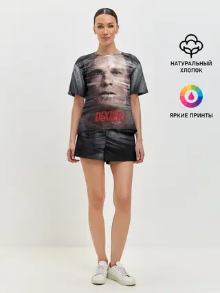 Женская пижама с шортами / Декстер Морган в пленке