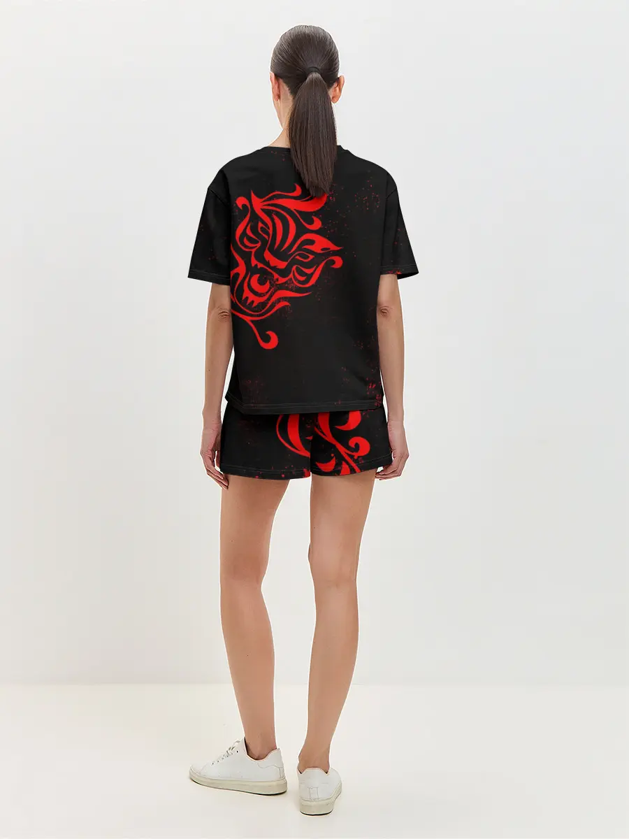 Женская пижама с шортами / КАЗУТОРА ХАНЕМИЯ | ВАЛЬХАЛЛА