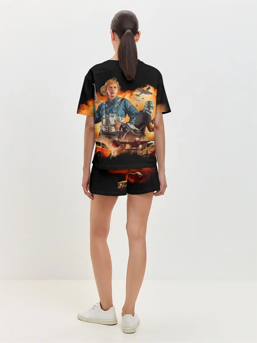 Женская пижама с шортами / GTA Online