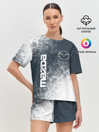 Женская пижама с шортами / Мазда - Спрей