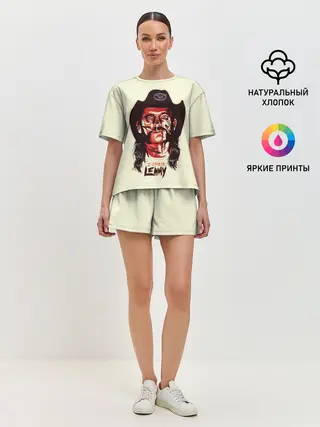 Женская пижама с шортами / Zombie Lemmy