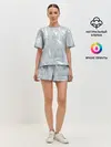 Женская пижама с шортами / Голографическая текстура