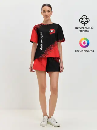 Женская пижама с шортами / Фольксваген - Racing