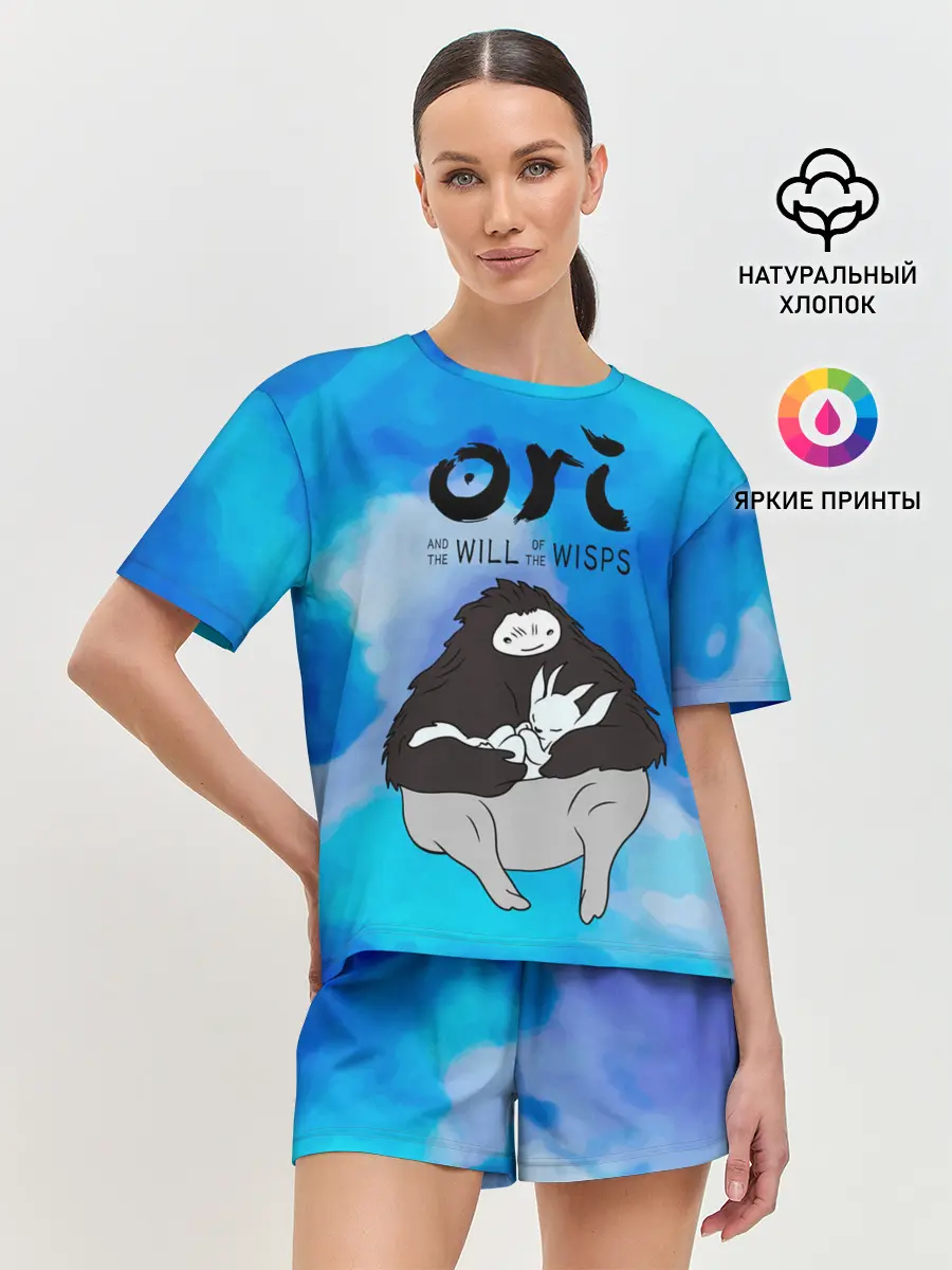 Женская пижама с шортами / Ori and the Will of the Wisps