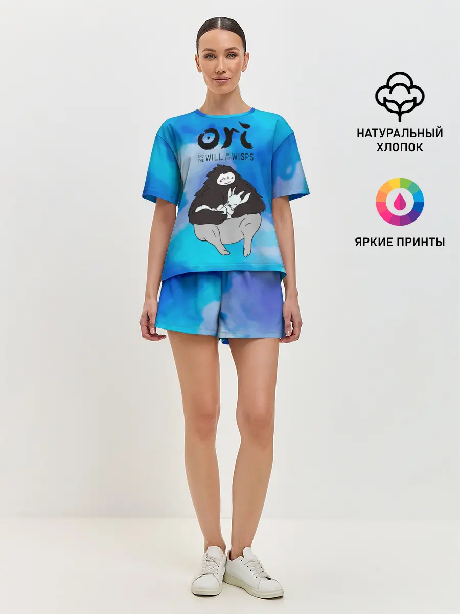 Женская пижама с шортами / Ori and the Will of the Wisps