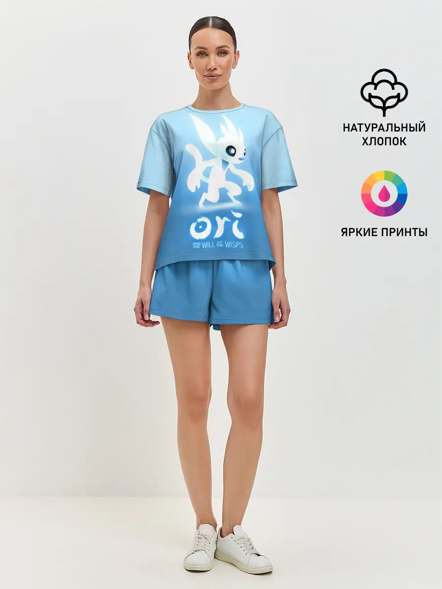 Женская пижама с шортами / Ori and the Will of the Wisps!