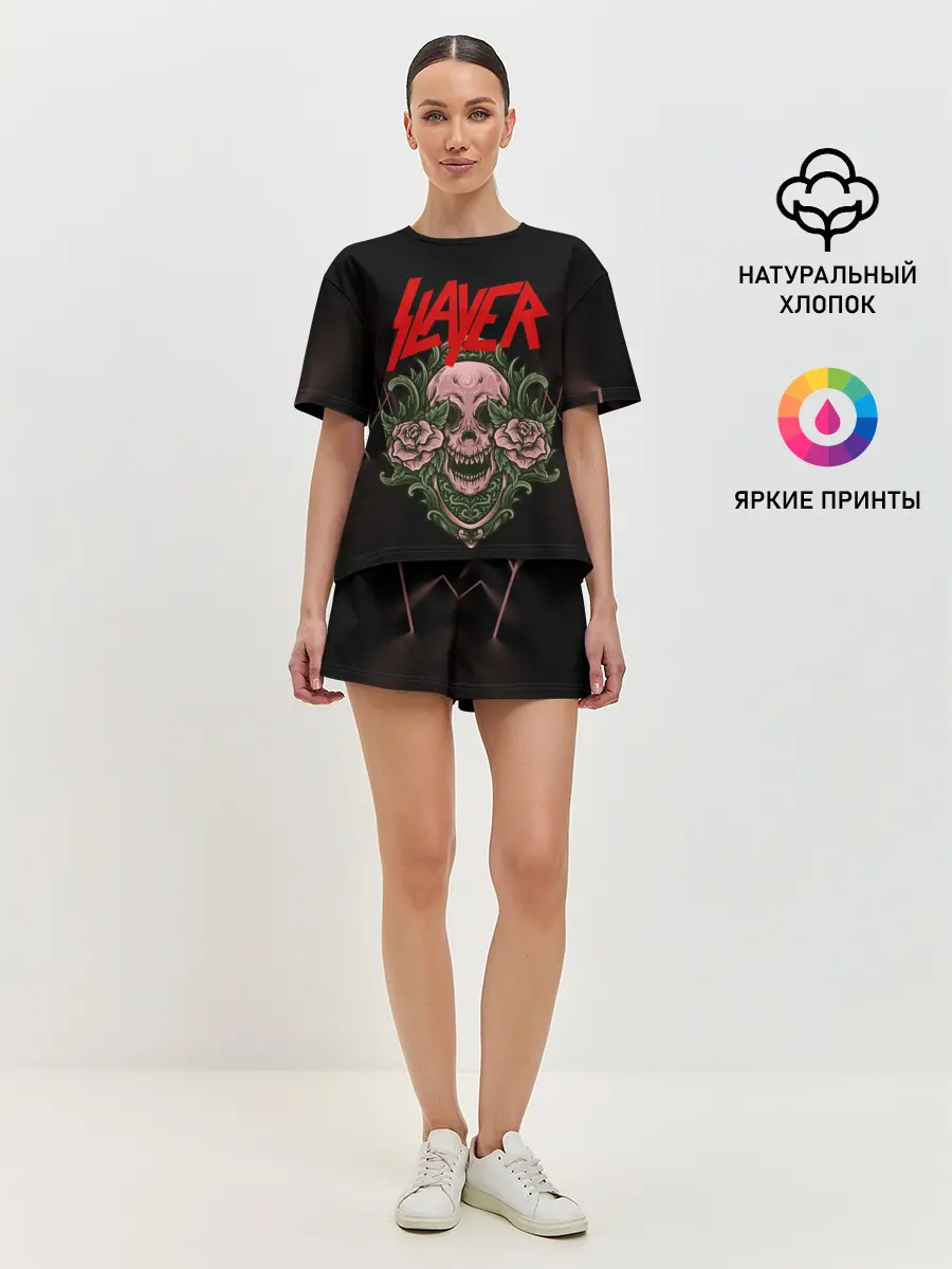 Женская пижама с шортами / SLAYER | УБИЙЦА