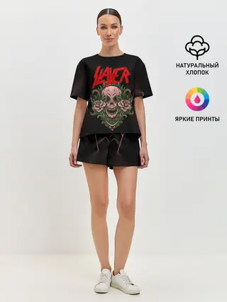 Женская пижама с шортами / SLAYER | УБИЙЦА