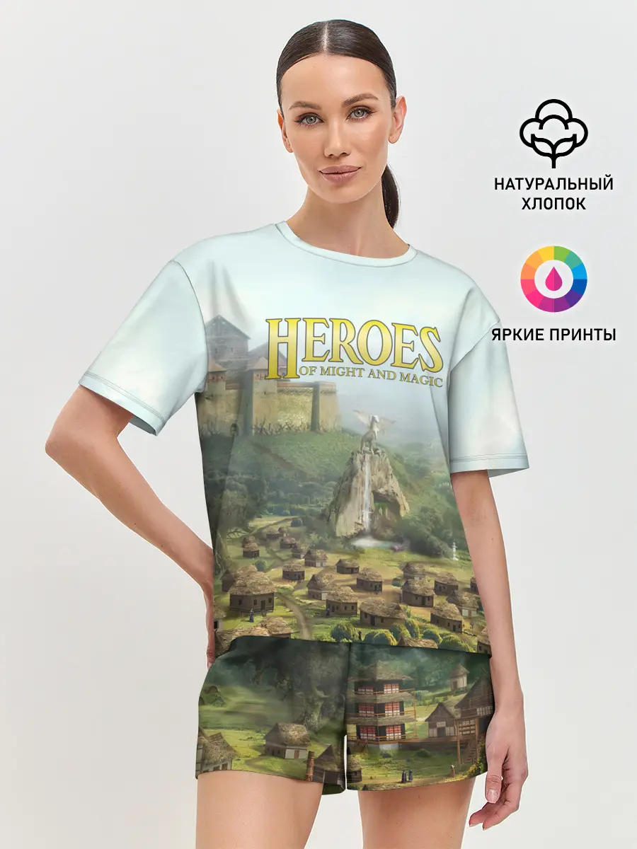 Женская пижама с шортами / Оплот | Heroes of Might and Magic 3
