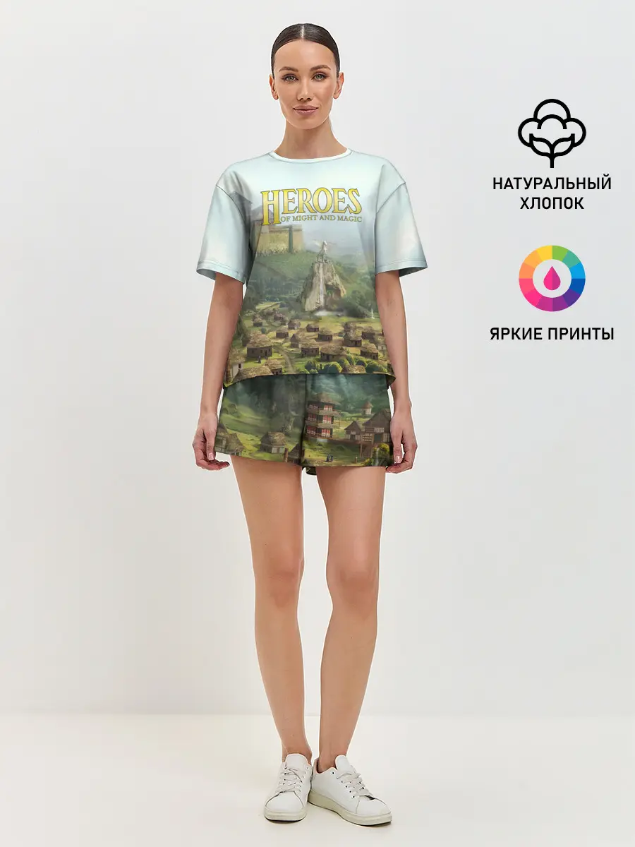 Женская пижама с шортами / Оплот | Heroes of Might and Magic 3
