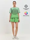 Женская пижама с шортами / Peacefull green